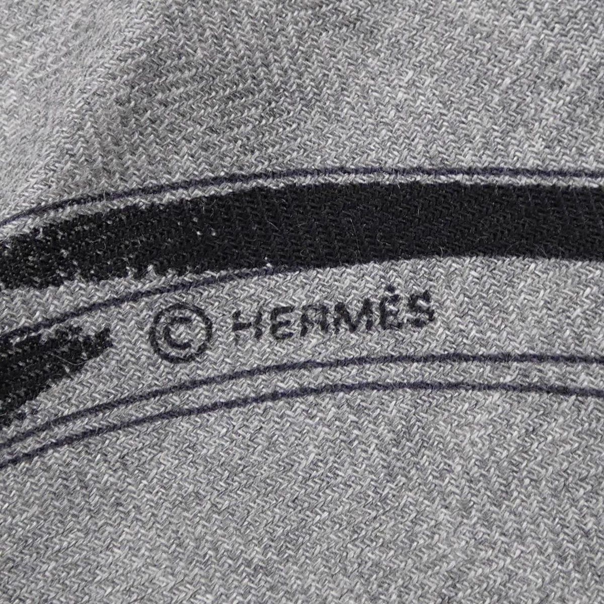 Hermes Metallic Meta lique Carre 100 Shawl Scarf — view 4