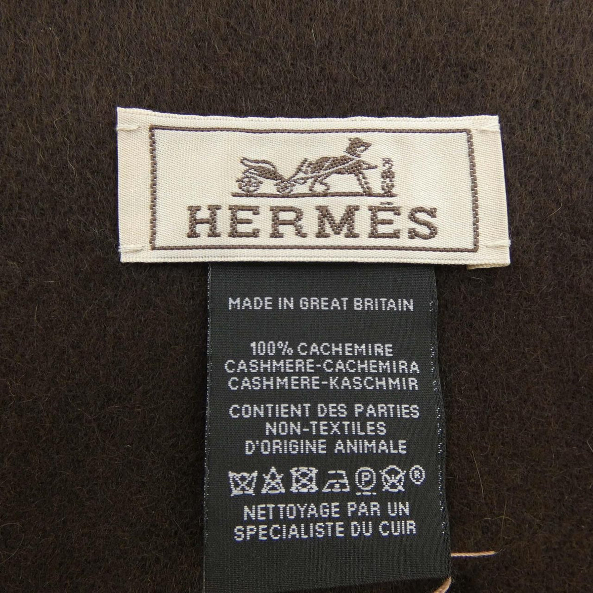 Hermes Scarf Black — view 3