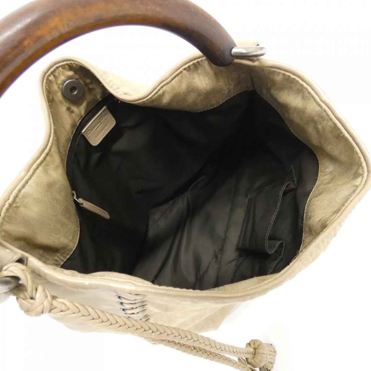 Dior Vintage Bag Handbag Beige — view 8