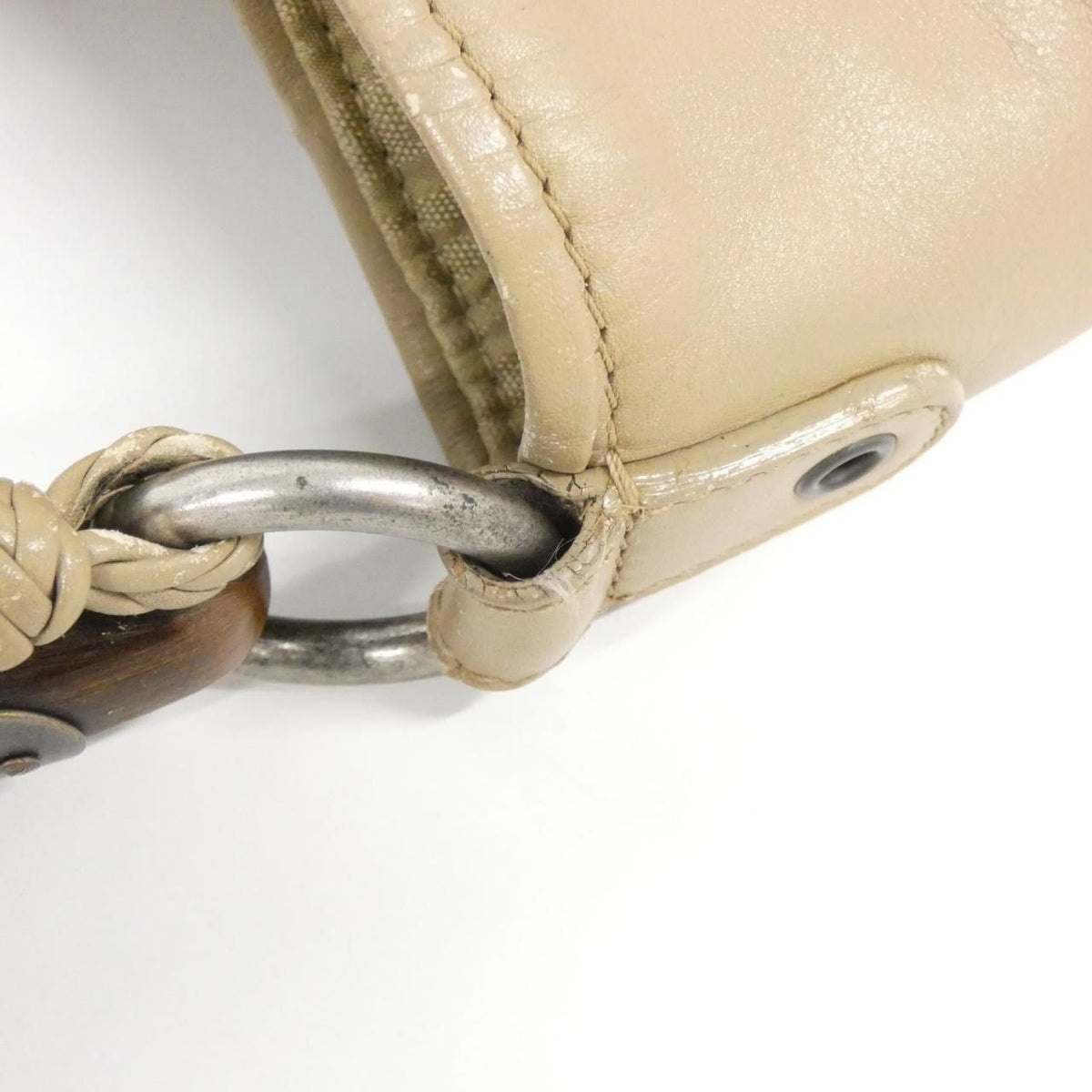 Dior Vintage Bag Handbag Beige — view 5