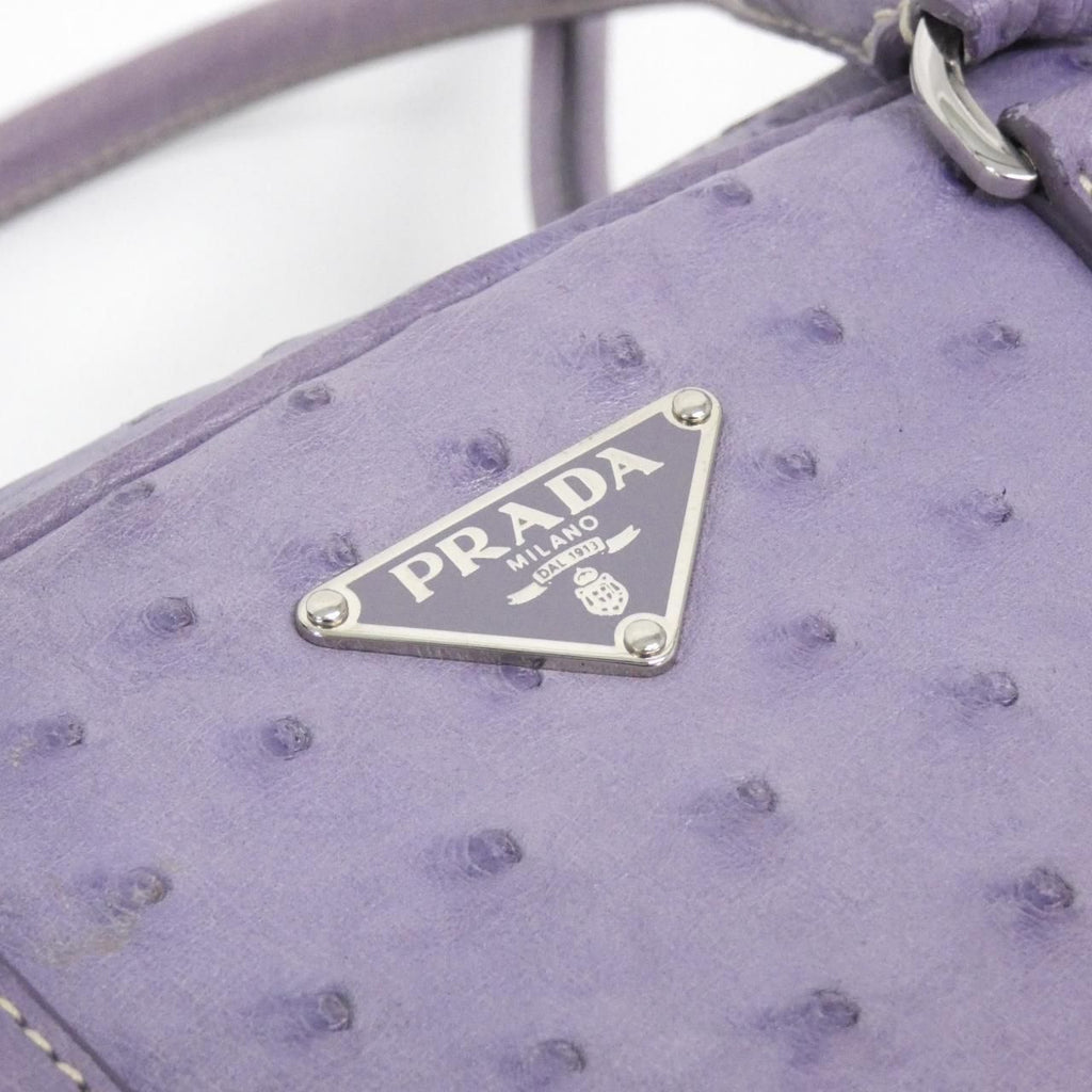 Prada Vintage Bag Handbag Silver — view 5