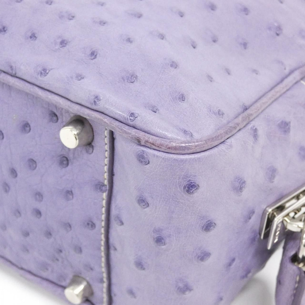 Prada Vintage Bag Handbag Silver — view 3