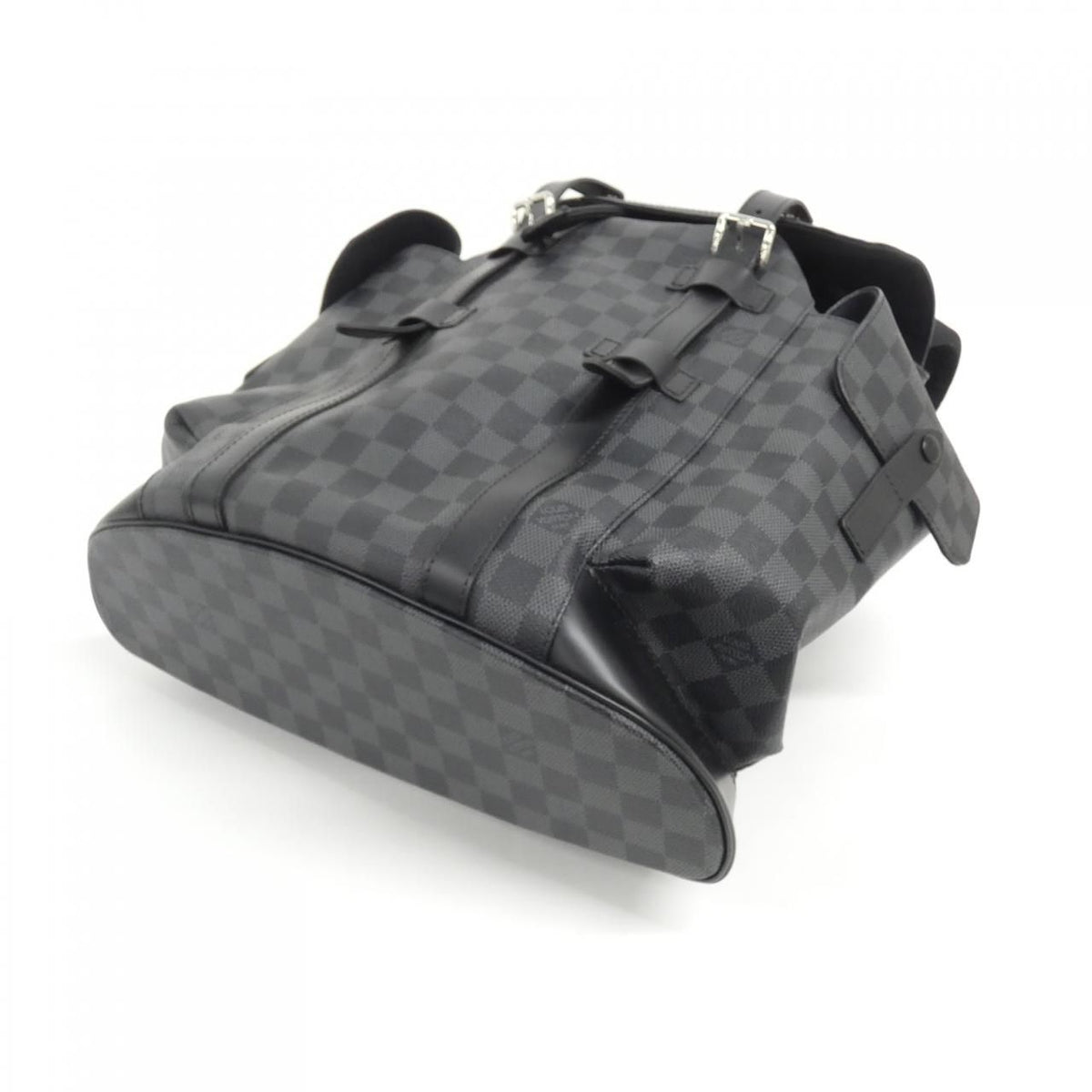 Louis Vuitton Damier Graphite Christopher MM Backpack — view 3