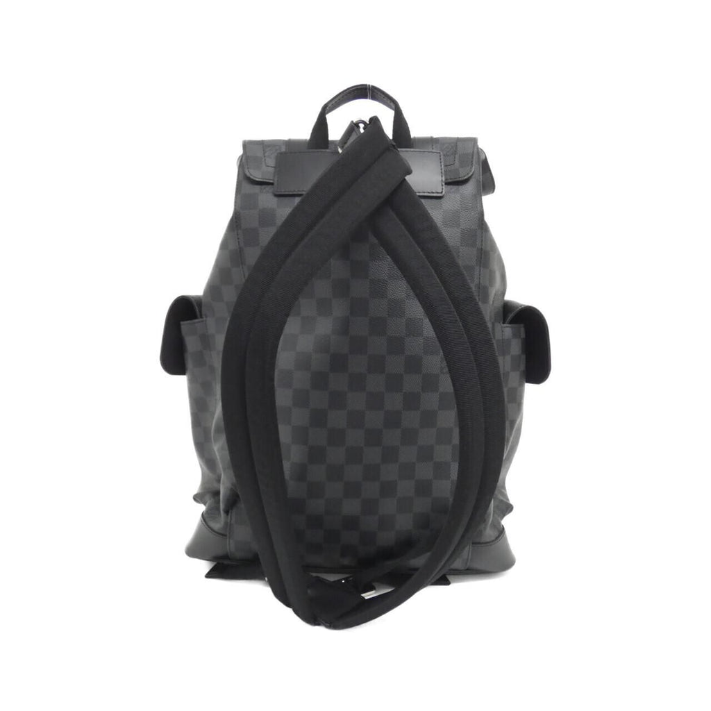 Louis Vuitton Damier Graphite Christopher MM Backpack — view 2
