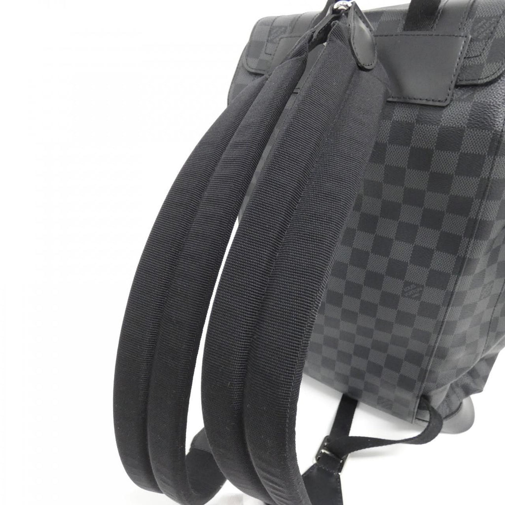Louis Vuitton Damier Graphite Christopher MM Backpack — view 5