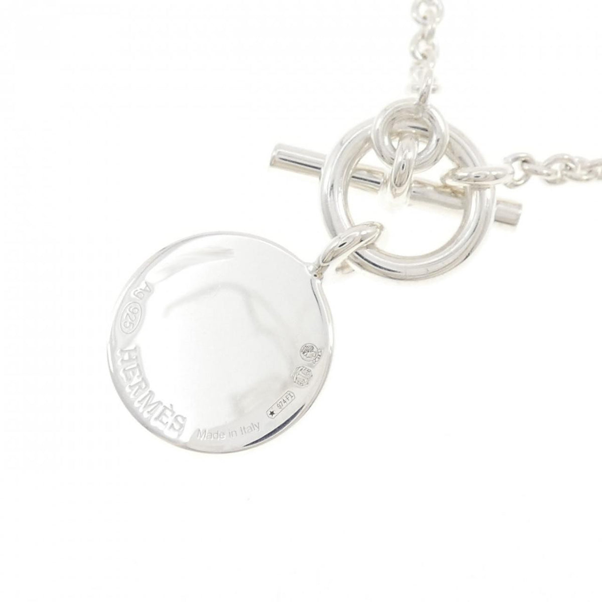 Hermes Amulette H Confetti Necklace — view 4