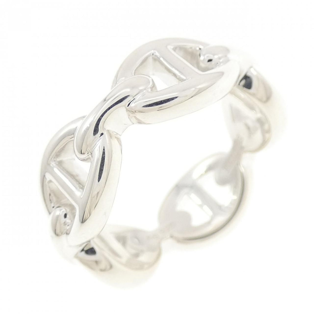 Hermes Chaine D'ancre Enchainee Ring