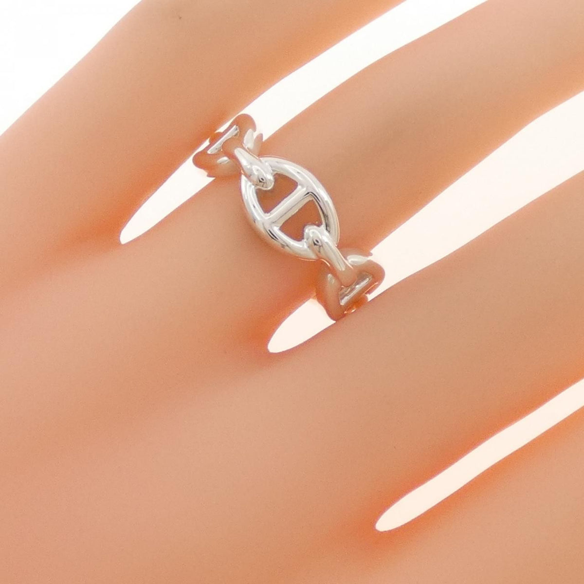 Hermes Chaine D'ancre Enchainee Ring — view 4