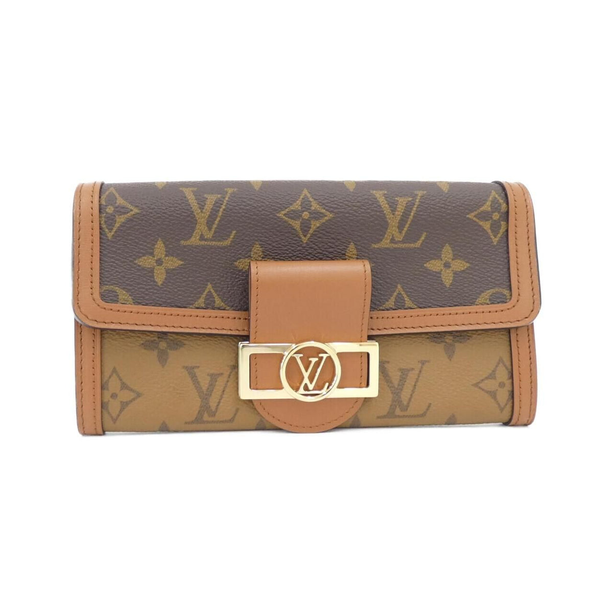 Louis Vuitton Monogram Reverse Portefeuille Sarah Dauphine Wallet