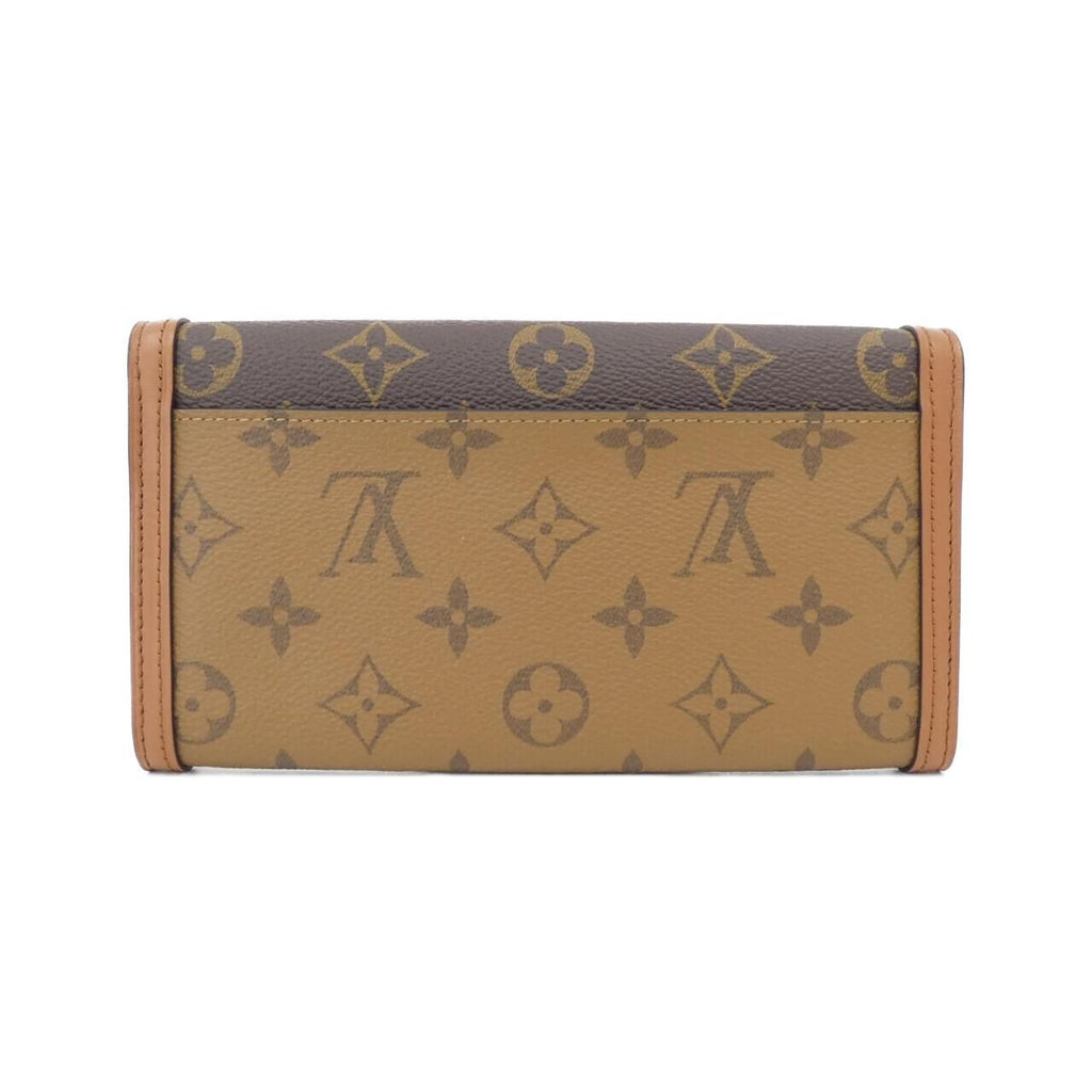 Louis Vuitton Monogram Reverse Portefeuille Sarah Dauphine Wallet — view 2