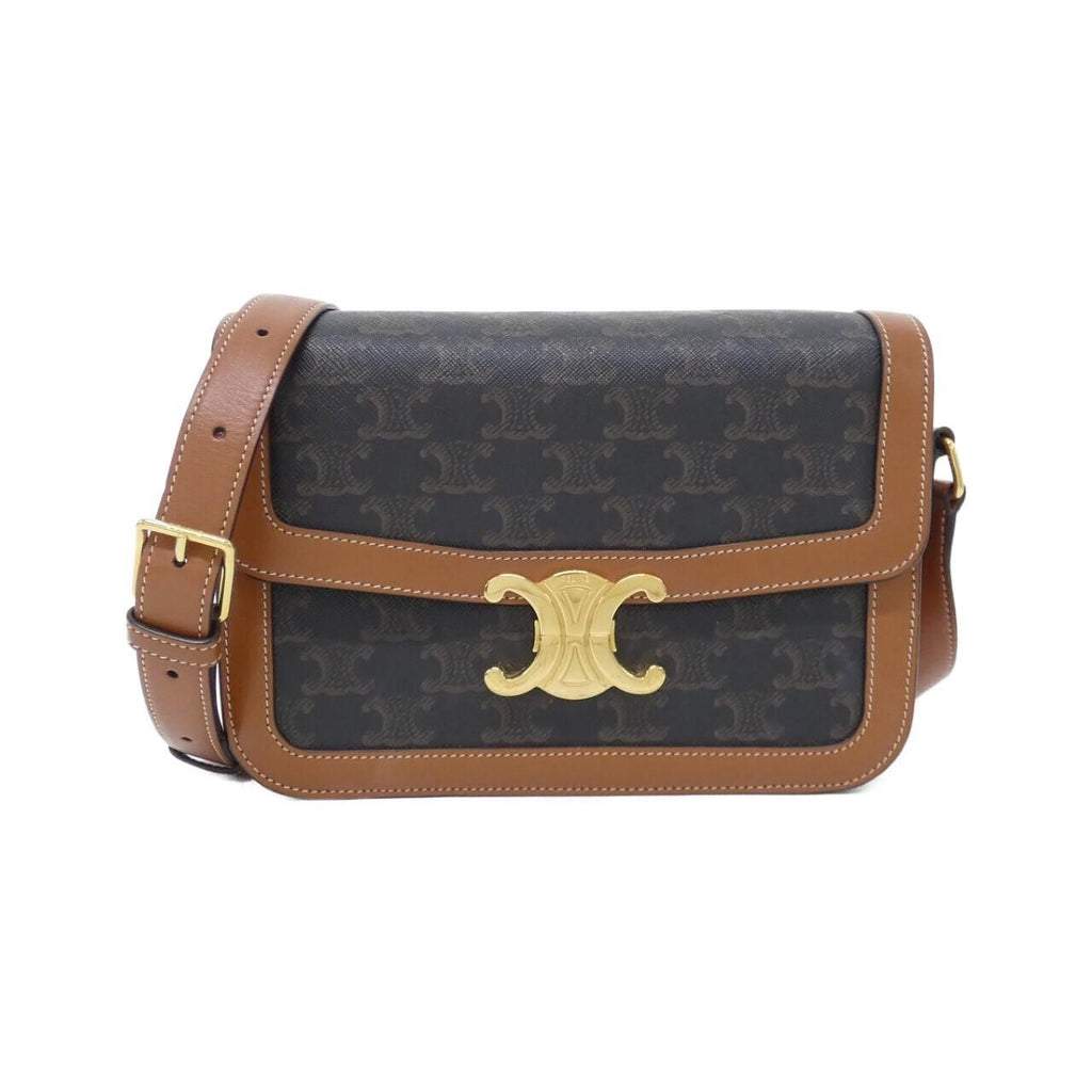 Celine Classic Triomphe Shoulder Bag