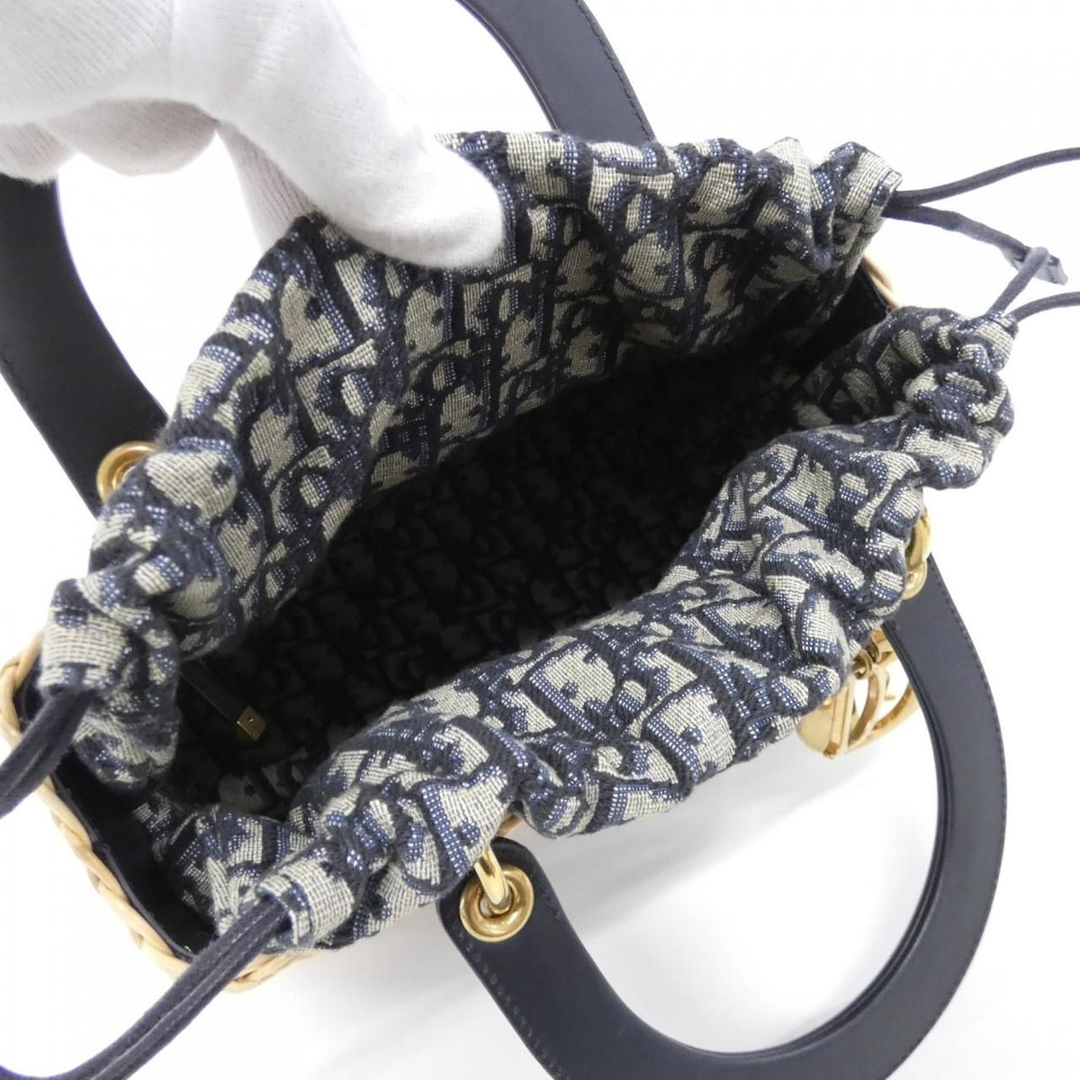 Dior Oblique Lady Medium Bag — view 7