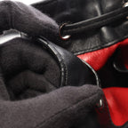 Prada Studs Black Leather 2-Way Bucket Bag — view 7