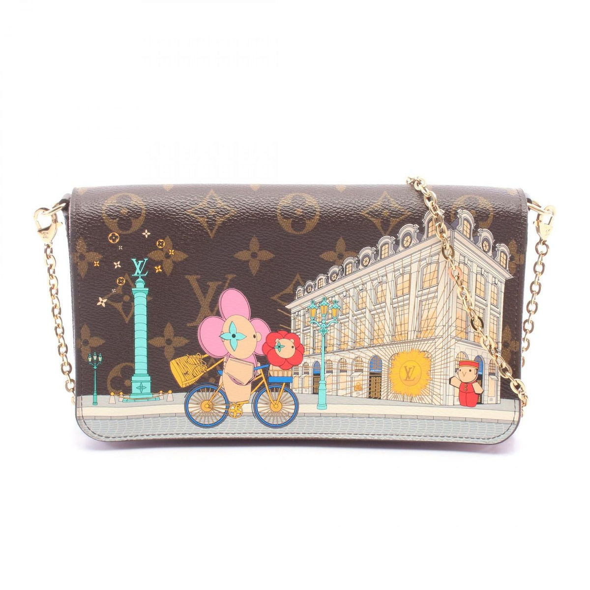 Louis Vuitton Shoulder Bag Pochette Felicie Monogram Vivienne