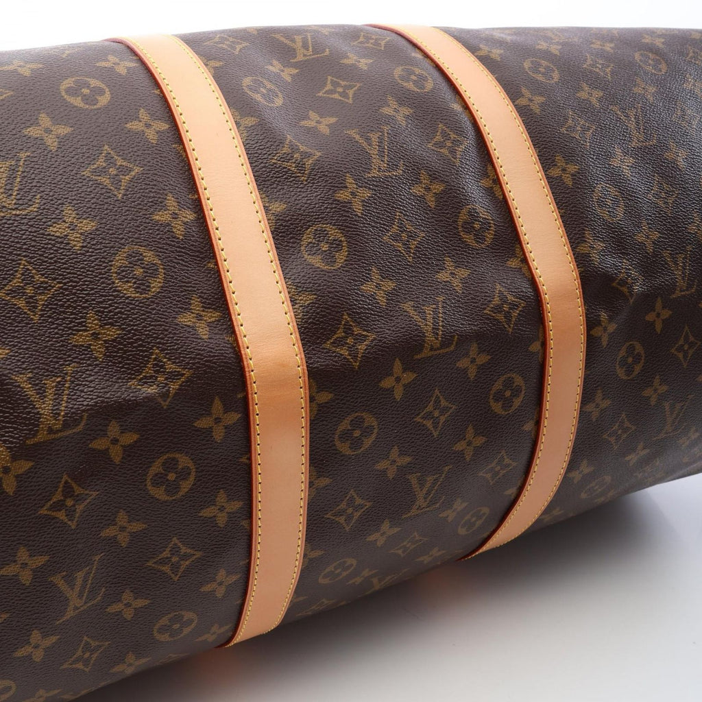 Louis Vuitton Boston Bag Keepall 60 Monogram Leather — view 7