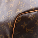 Louis Vuitton Boston Bag Keepall 60 Monogram Leather — view 8