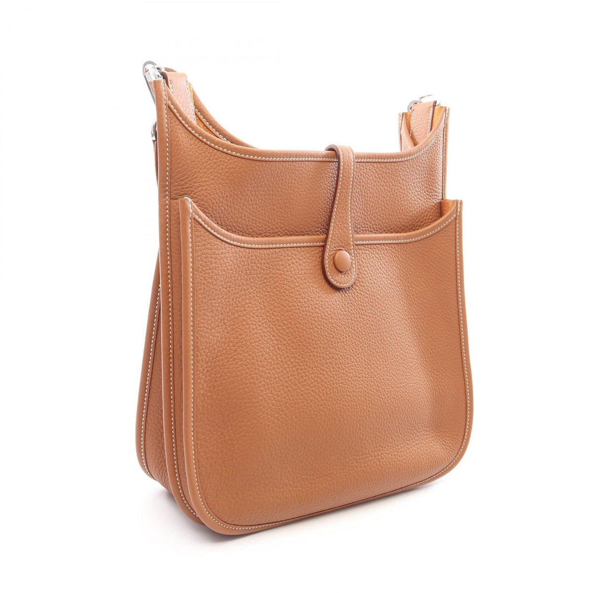 Hermes Shoulder Bag Evelyne 3 Trois PM Gold Leather — view 2