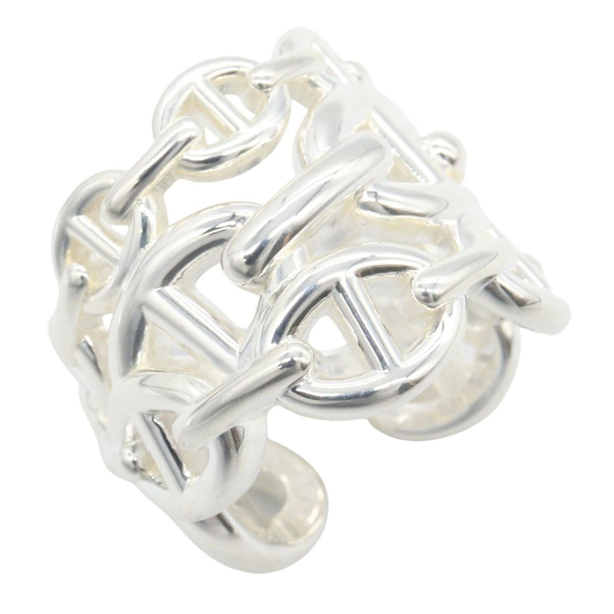 Hermes Ring Enchainee GM 925 Sterling Silver