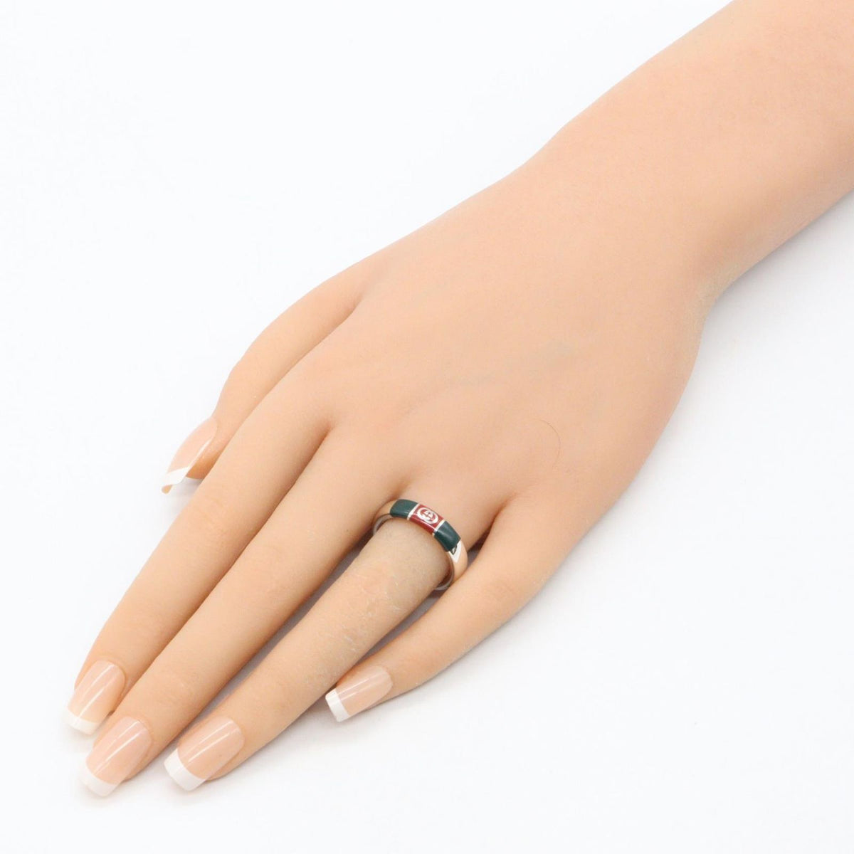Gucci Ring Web Stripe 925 Sterling Silver — view 8