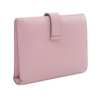 Hermes Bifold Wallet Bearn Compact Mauve Sylvestre Leather — view 2