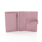 Hermes Bifold Wallet Bearn Compact Mauve Sylvestre Leather — view 3