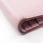 Hermes Bifold Wallet Bearn Compact Mauve Sylvestre Leather — view 8