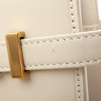 Saint Laurent Paris Handbag Manhattan 2-Way Ivory Leather — view 5