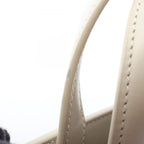 Saint Laurent Paris Handbag Manhattan 2-Way Ivory Leather — view 8