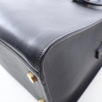 Saint Laurent Handbag Monogram Cabas 2-Way Navy Leather — view 6