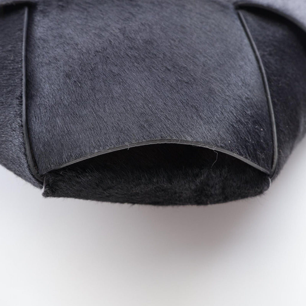 Bottega Veneta Tote Maxi Intrecciato Black Leather Handbag — view 5