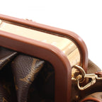 Louis Vuitton Shoulder Bag Boursico East West Leather — view 5