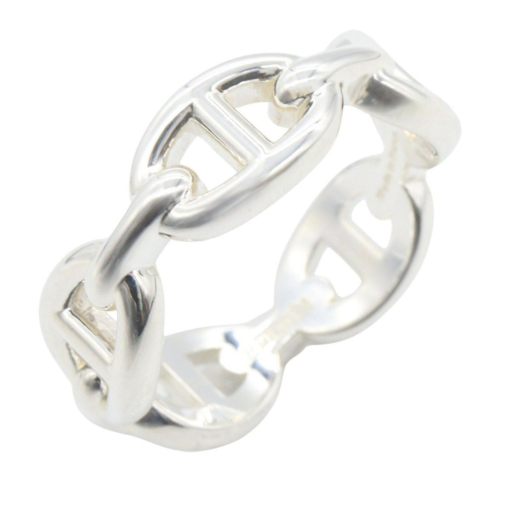 Hermes Ring Chenu D'ancre PM 925 Sterling Silver