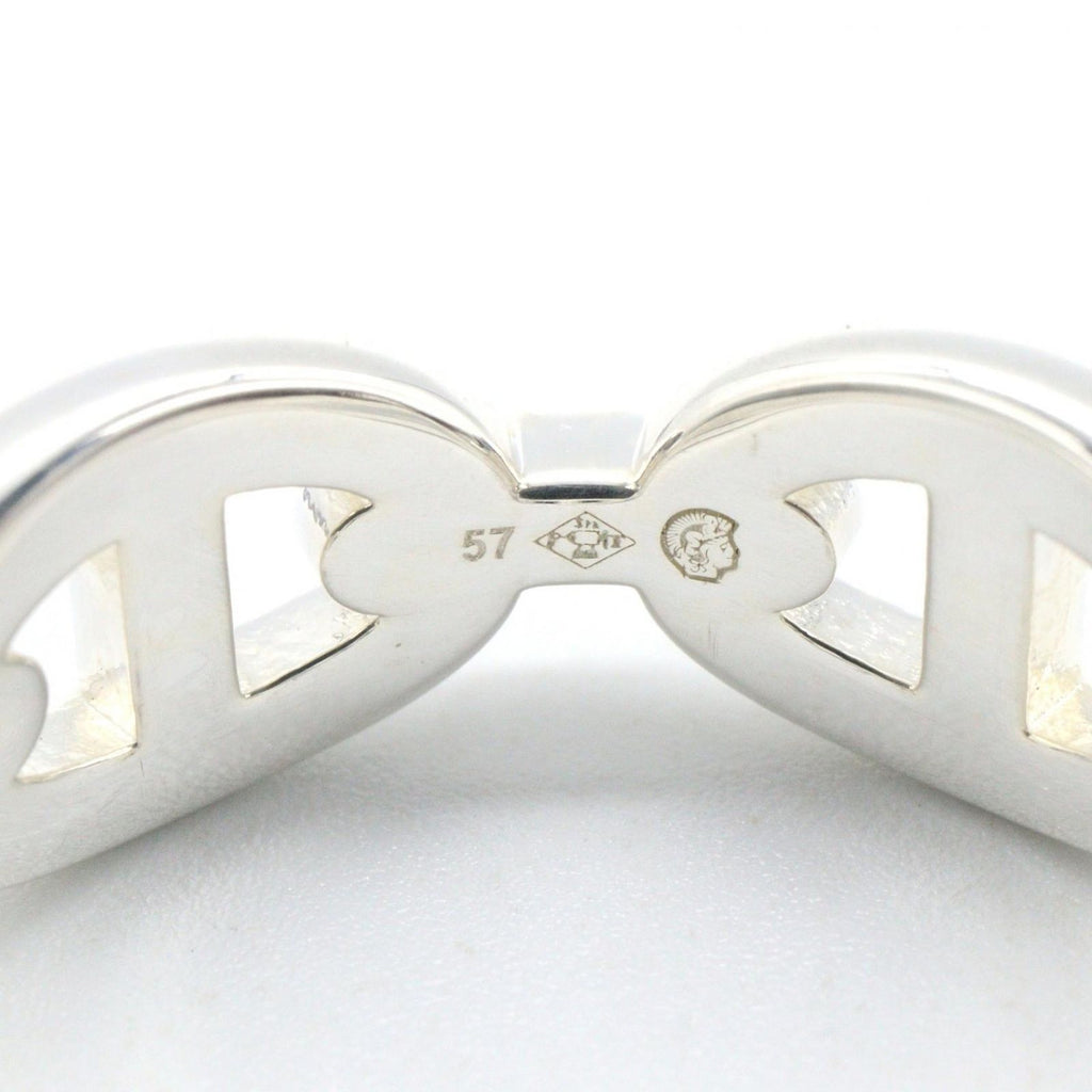 Hermes Ring Chenu D'ancre PM 925 Sterling Silver — view 6