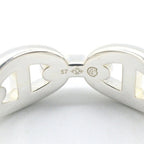 Hermes Ring Chenu D'ancre PM 925 Sterling Silver — view 6