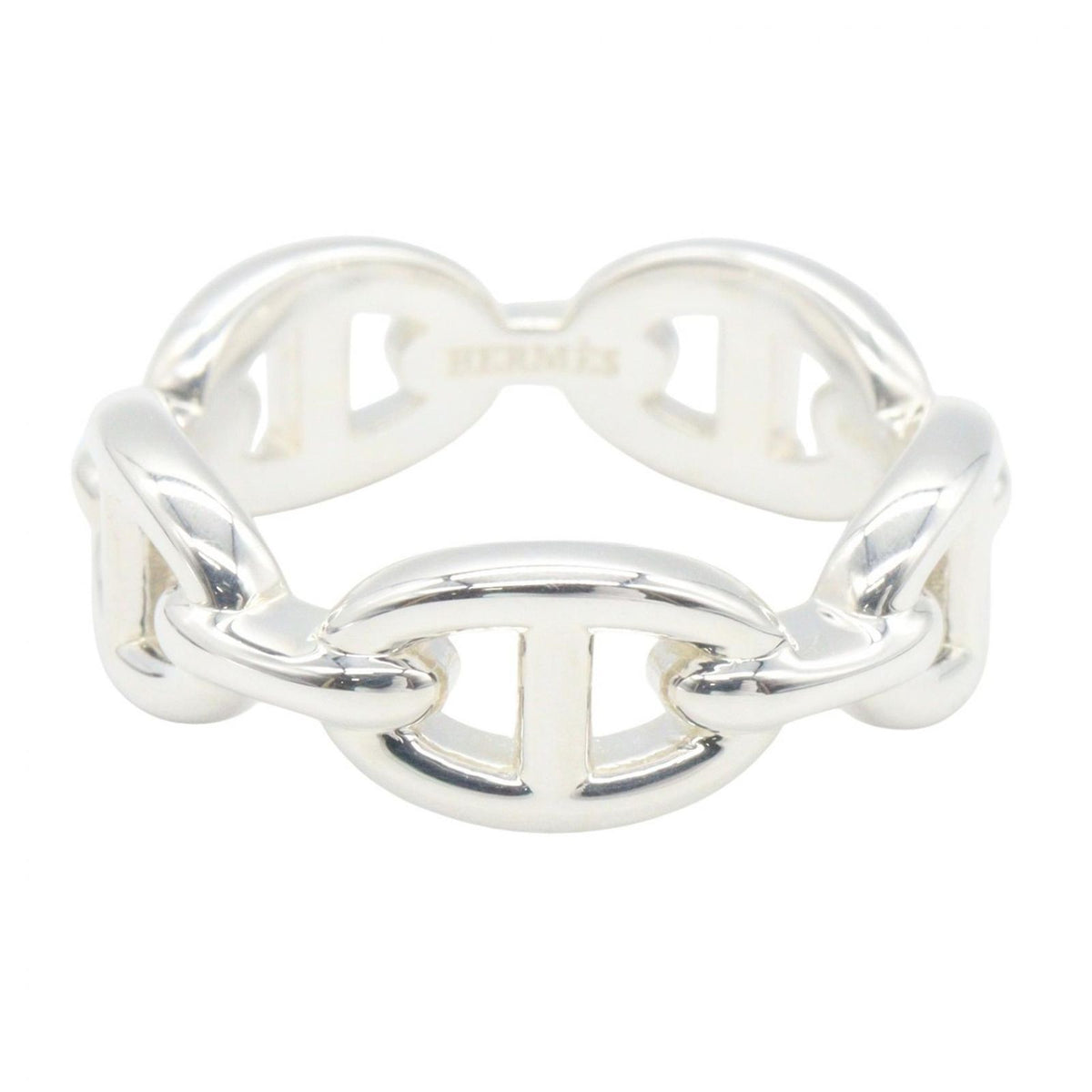 Hermes Ring Chenu D'ancre PM 925 Sterling Silver — view 2