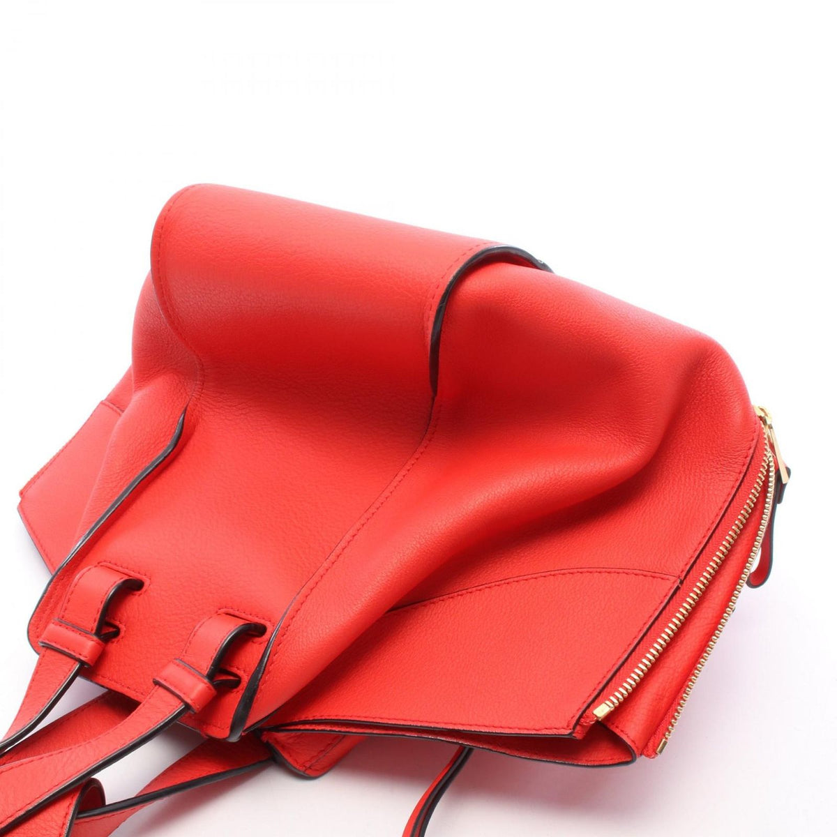 Loewe Handbag Hammock Bag Small 2-Way Red Leather — view 8