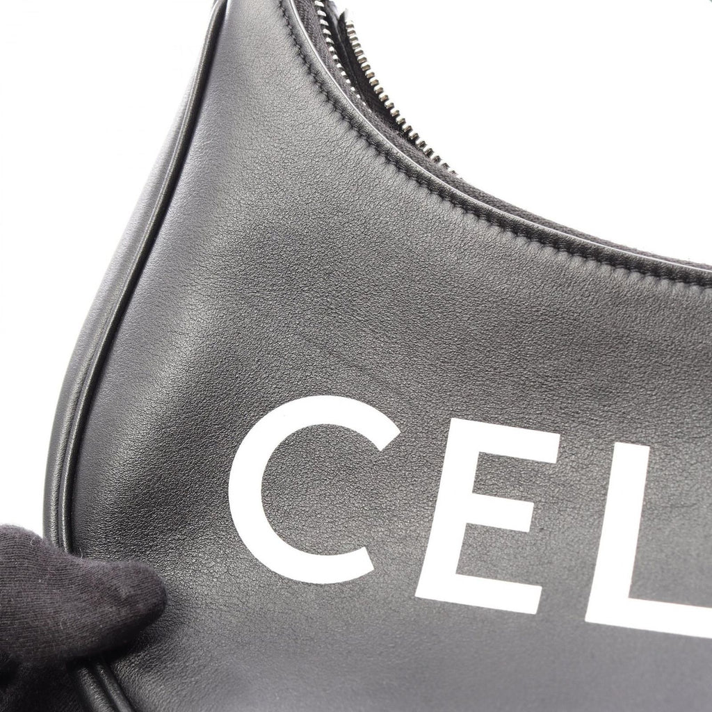 Celine Handbag Ava Medium Black White Leather — view 7