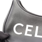 Celine Handbag Ava Medium Black White Leather — view 7