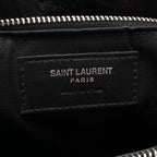 Saint Laurent Paris Shoulder Bag Loulou Medium Black Leather Chain — view 4