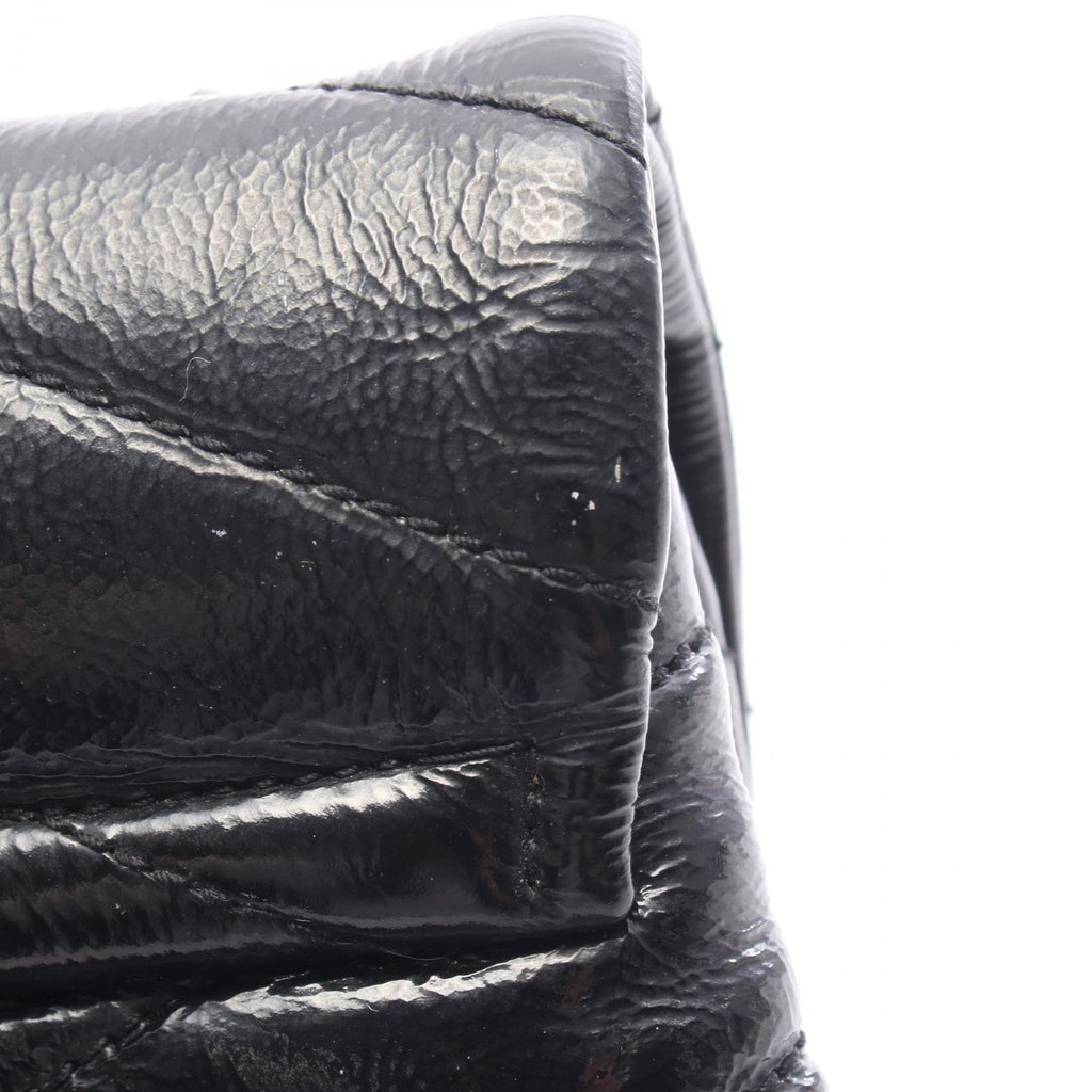 Saint Laurent Paris Shoulder Bag Loulou Medium Black Leather Chain — view 8