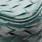 Bottega Veneta Shoulder Bag Intrecciato Medium Green Leather — view 5