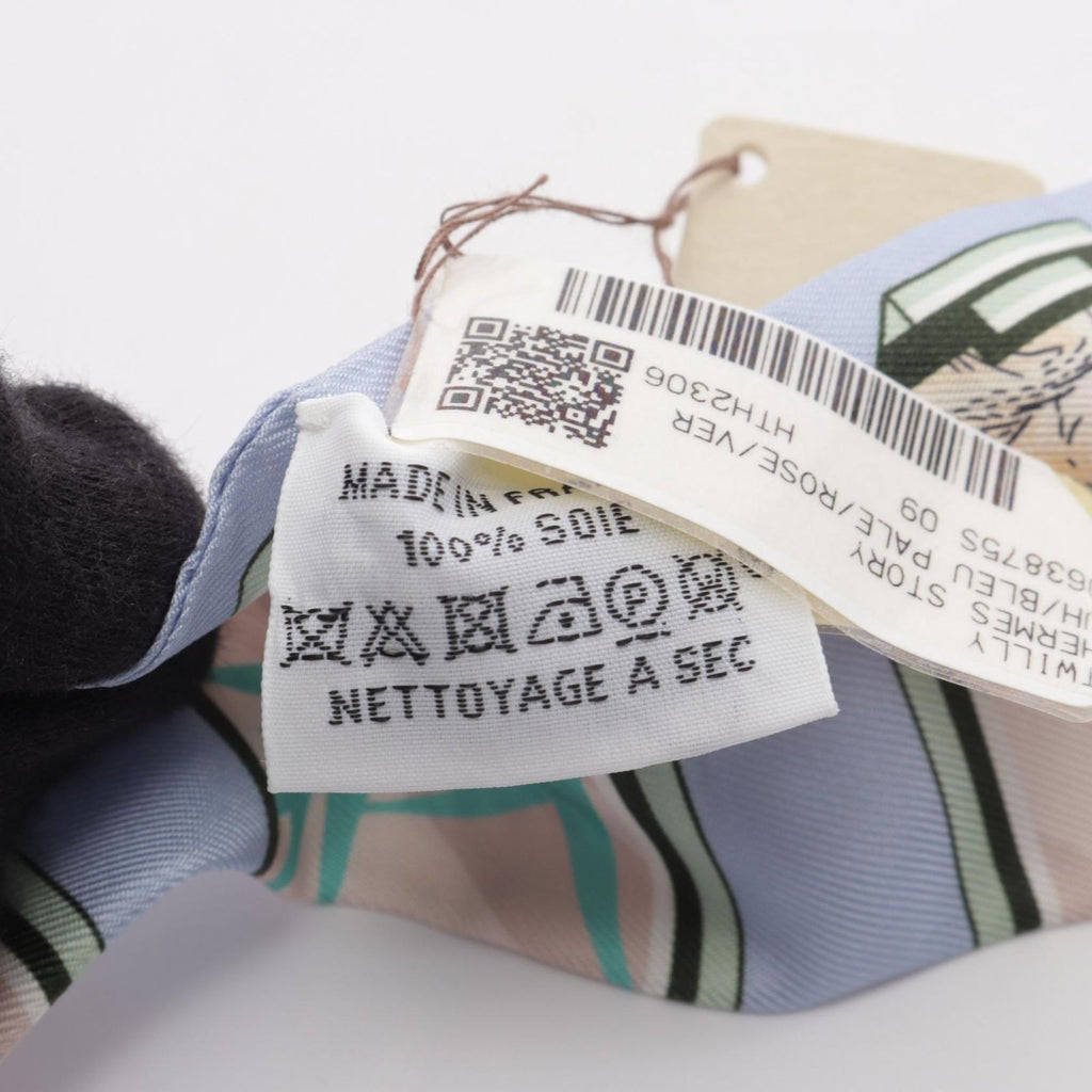 Hermes Scarf Twilly Story Ribbon Silk — view 6