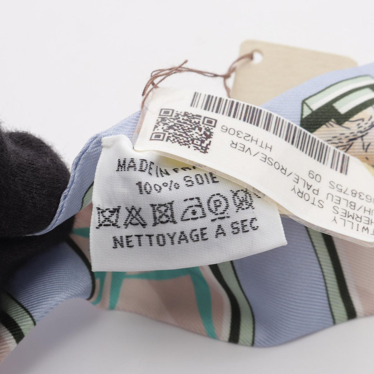 Hermes Scarf Twilly Story Ribbon Silk — view 6