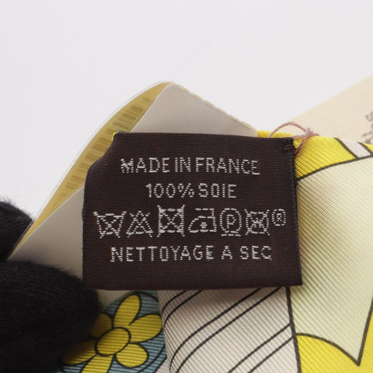 Hermes Scarf Twilly les Murmures de la Foret Ribbon Silk — view 5