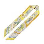 Hermes Scarf Twilly les Murmures de la Foret Ribbon Silk — view 2