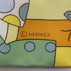Hermes Scarf Twilly les Murmures de la Foret Ribbon Silk — view 4