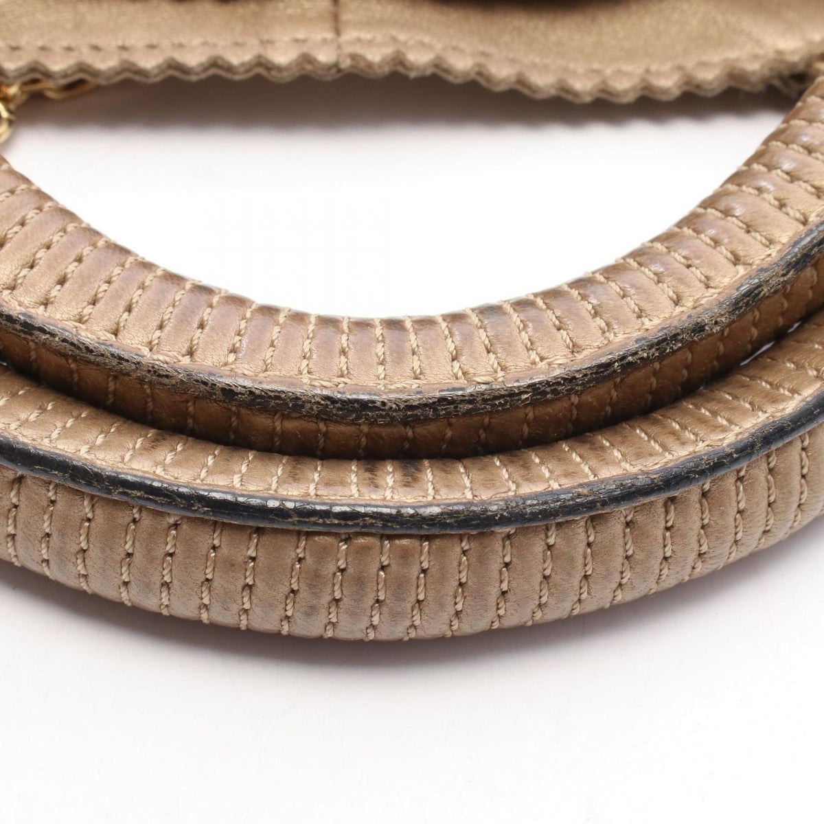 Loewe Handbag Nappa Aire Gold Leather — view 7