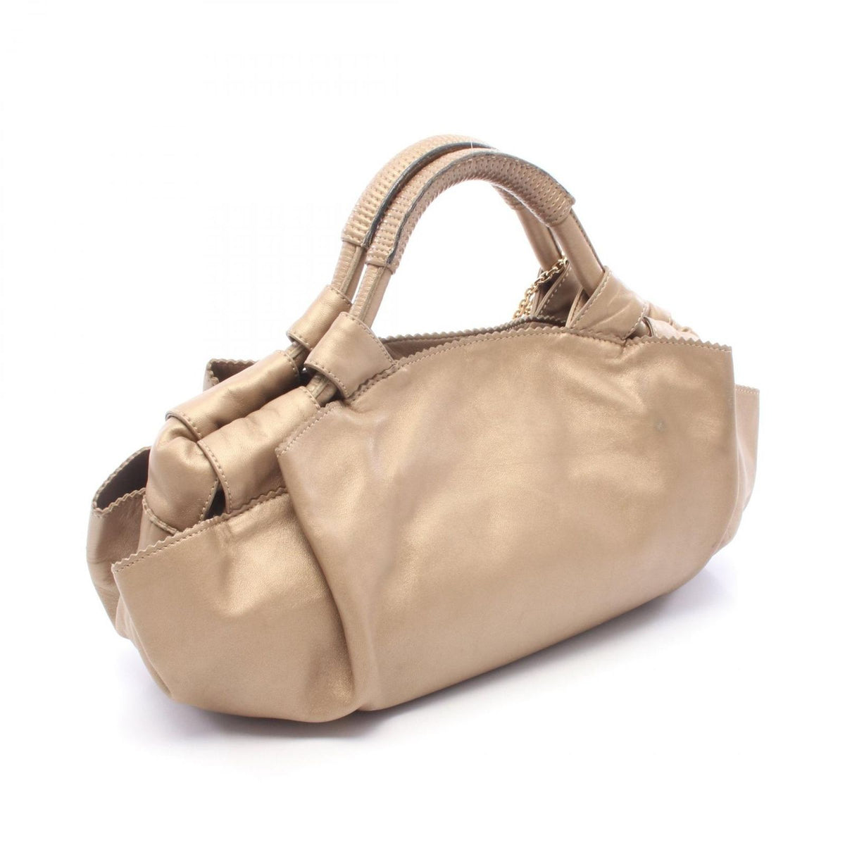 Loewe Handbag Nappa Aire Gold Leather — view 2