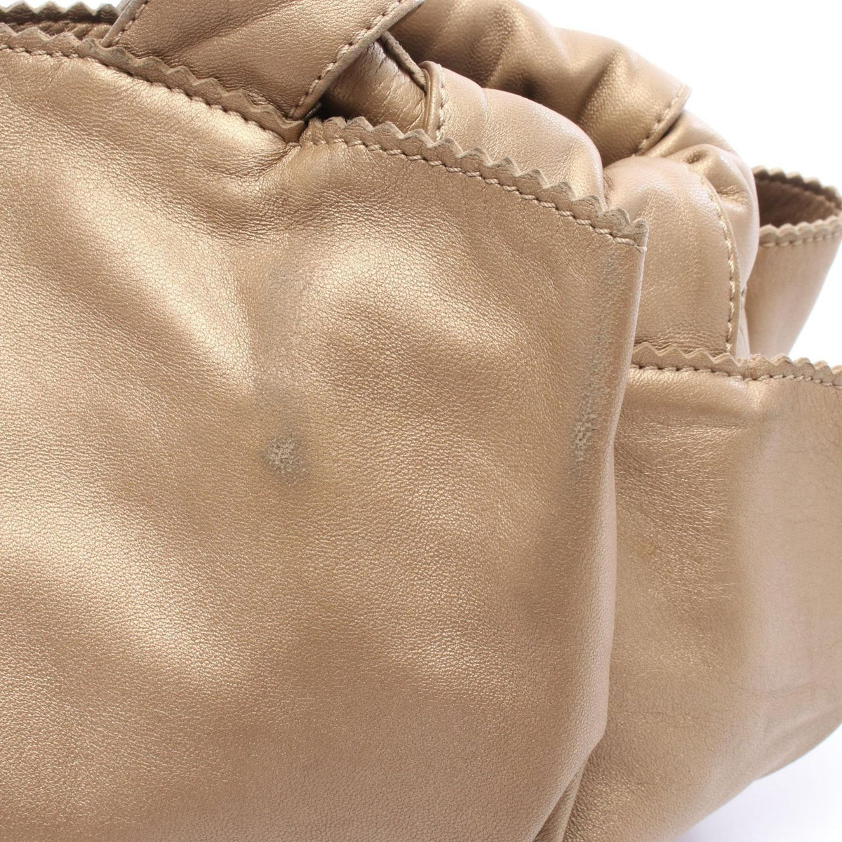 Loewe Handbag Nappa Aire Gold Leather — view 5