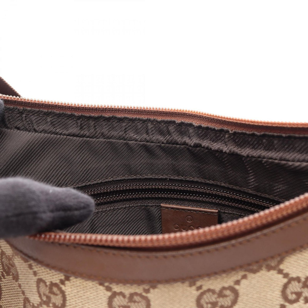 Gucci Shoulder Bag GG Canvas 019 Beige Brown — view 5